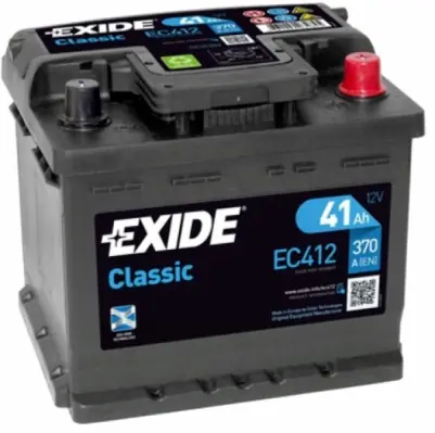 Exide Classic EC412 12V 41 Ah / 370 A Tylko dziś