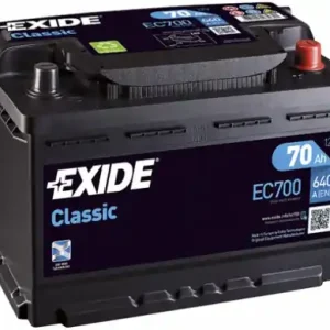 Exide Classic EC700 12V 70 Ah / 640 A Wyprzedaż