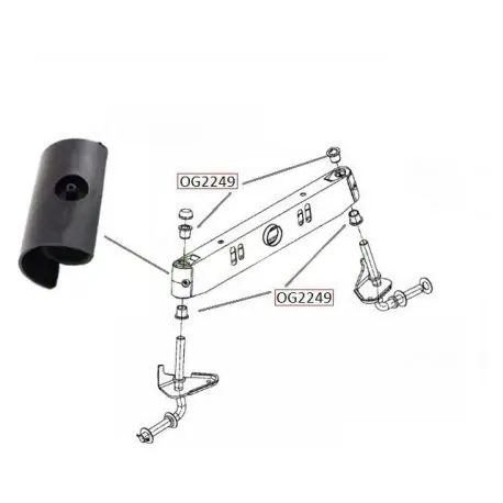 Ekspresowa dostawa Nakładka na belkę przednia MTD