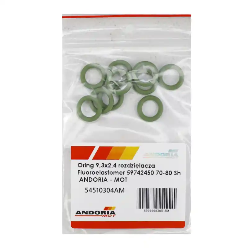 Ekspresowa dostawa ORING 9,3x2,4 ROZDZIELACZA FLUOROELASTOMER C-360 ANDORIA-MOT 54510304AM