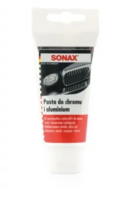 Taniej Pasta do chromu i aluminium Sonax 75 ml