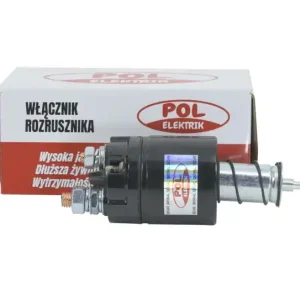 WŁĄCZNIK ROZRUSZNIKA Z REDUKTOREM C-330, C-360, MF3, MTZ, T25, ZETOR POL ELEKTRIK 7154612 93715220 Niska cena