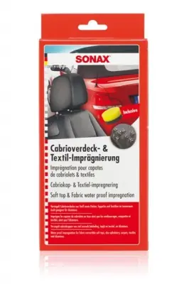 Impregnat do dachów i tapicerki w kabrioletach SONAX Szybka dostawa