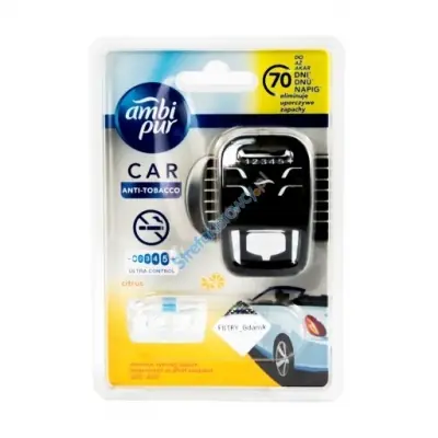 Ambi Pur Car urządzenie + wkład Anti Tobacco Ostatnia szansa