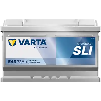 Premium Varta Dynamic SLI E43 12V 72 Ah / 680 A