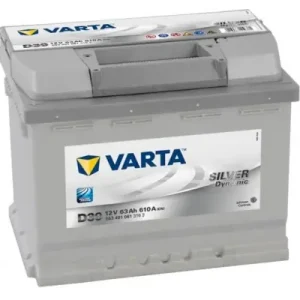 Varta Silver Dynamic D39 12V 63 Ah / 610 A Tylko dziś