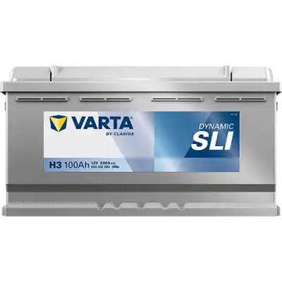 Premium Varta Dynamic SLI H3 12V 100 Ah / 830 A