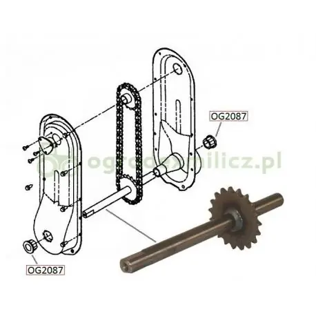 Oś mechanizmu różnicowego MTD 613-0007 Kup online