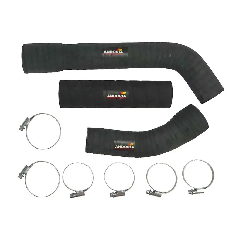 Darmowa dostawa KOMPLET PRZEWODÓW CHŁODNICY ZBROJONY STARY TYP 4-CYLINDRY C-385 ANDORIA-MOT 80013004KAM