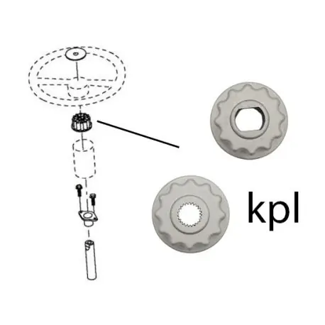 Okazja Komplet zębatek kierownicy Husqvarna CTH, LTH, YTH