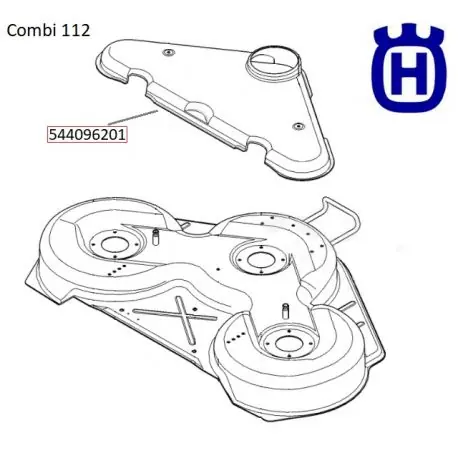 Osłona górna kosiska Husqvarna Combi 112 Szybka dostawa