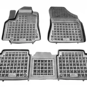 Dywaniki Gumowe Citroen Berlingo 5-cio miejscowy (2008-2018), korytka, REZAW-PLAST Rabat