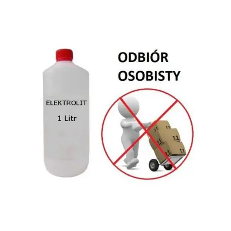 Darmowy zwrot Elektrolit, kwas do akumulatora 1L