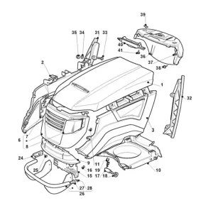 Bestseller Lewy klosz kosiarki GGP 325410877/0