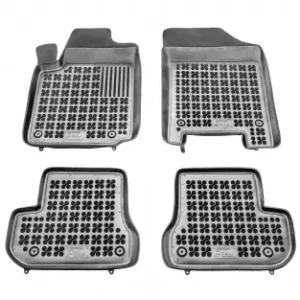 Dywaniki Gumowe Citroen C2 wersja ze wycięciem na gaśnice (2002-2009), korytka, REZAW-PLAST Dostępne od ręki