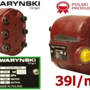 Tani POMPA HYDRAULICZNA PODNOŚNIKA WZMOCNIONA 39L/MIN C-360/4011/355/362/ZETOR WARYŃSKI 46546310W