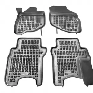 Obniżka ceny Dywaniki Gumowe Honda Jazz I (2002-2008), korytka, REZAW-PLAST