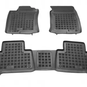 Dywaniki Gumowe Toyota Land Cruiser J120 (2002-), korytka, REZAW-PLAST Premium