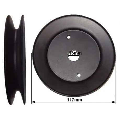 Koło pasowe agregatu tnącego Husqvarna 117mm Dostępne od ręki