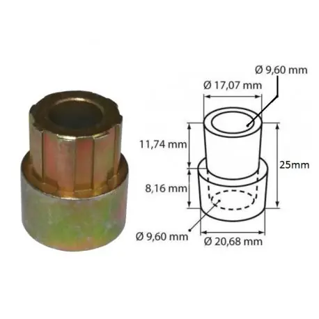 Nowy Redukcja koła pasowego