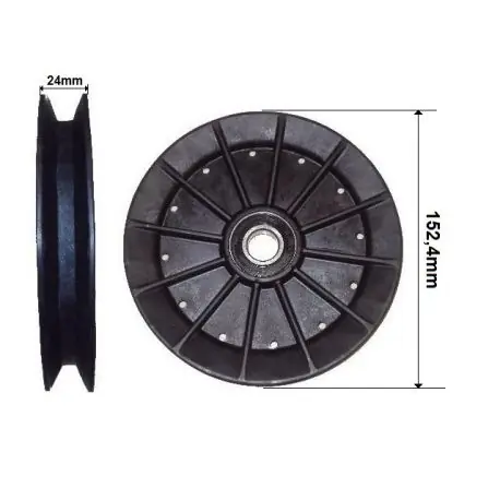 Rolka klinowa Śr152mm / (B) Popularny