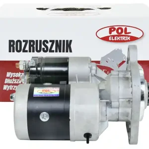 ROZRUSZNIK Z REDUKTOREM 12V, 2,7KW, NAPĘD ZAZĘBNIKA 10 ZĘBÓW MF3 7006119M91 POL ELEKTRIK Tylko do końca tygodnia