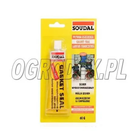 Oferta czasowa SOUDAL Silikon wysokotemperaturowy 60ml