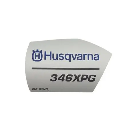 Ograniczona ilość Naklejka rozrusznika Husqvarna 346XPG