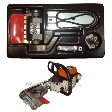 Korowarka drewna przystawka na piłę spalinową Kup online