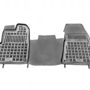 Dywaniki Gumowe Ford Transit Custom 2 osobowy (2012-), korytka, REZAW-PLAST Bezpieczne zakupy