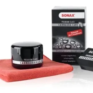 Szybka wysyłka SONAX Premium Class Wosk Carnauba (200 ml + gąbka + mikrofibra)