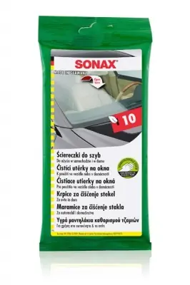 Ekspresowa dostawa SONAX ściereczki do szyb 10 szt.