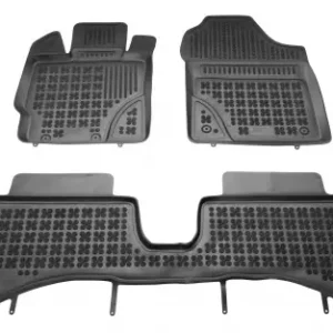 Dywaniki Gumowe Toyota Yaris Hybryda (2012-2014), korytka, REZAW-PLAST Premium