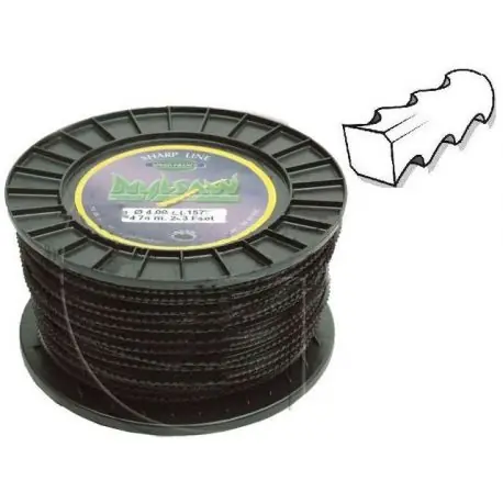 Żyłka tnąca zęby rekina 4mm x 74m Zniżka