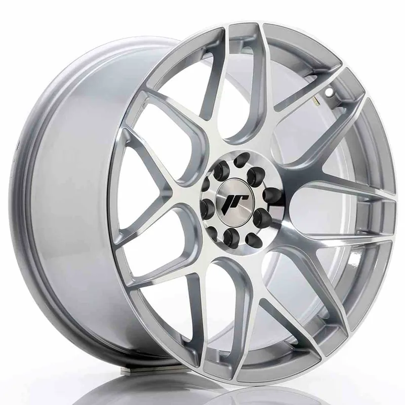 Zniżka JR Wheels JR18 18×9,5 ET35 5×100/120 Silver Machined Face
