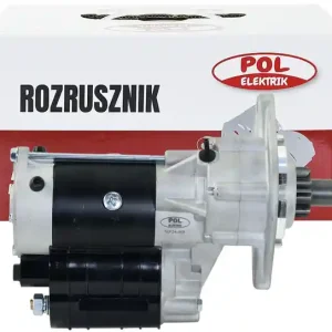ROZRUSZNIK Z REDUKTOREM 12V, 2,8KW, Z-10 MF4, FARMTRAC, CASE, RENAULT, JCB POL ELEKTRIK 123708107 Wysoka jakość