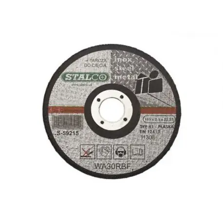 Hit sprzedaży Tarcza do cięcia metalu 115mm - Stalco