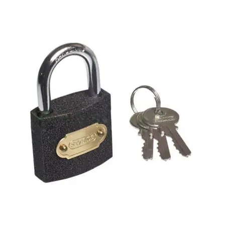 Bezpieczne zakupy Kłódka żeliwna 38mm - Stalco