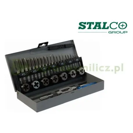 Zestaw gwintowników 32 elementy - Stalco Hit sprzedaży