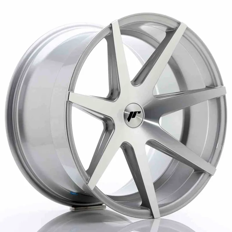 Zniżka JR Wheels JR20 20×11 ET20-30 5H BLANK Silver Machined Face