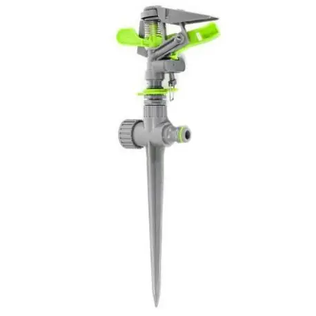 Zraszacz pulsacyjny na kolcu Stalco Łatwy zwrot