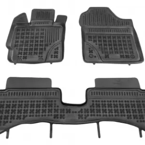 Dywaniki Gumowe Toyota Yaris Hybryda (2014-), korytka, REZAW-PLAST Darmowy zwrot