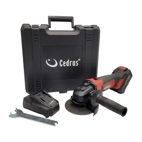 Do wyczerpania zapasów Szlifierka kątowa Cedrus Power+ AG125Li-SET