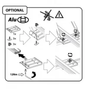 Hit cenowy Adapter do rowka T do Taurus BikeUp T2/101
