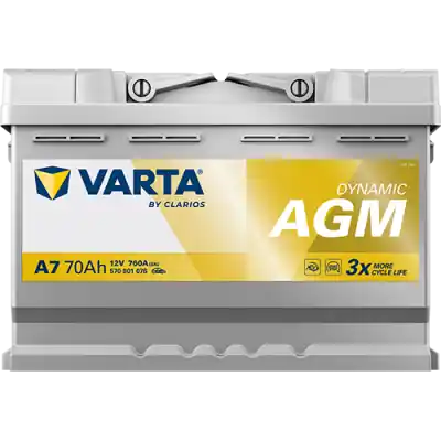 Kup teraz Varta Dynamic AGM A7 12V 70 Ah / 760 A START-STOP