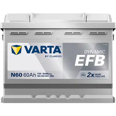 Varta Dynamic EFB N60 12V 60 Ah / 640 A START-STOP Tani