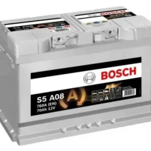 Bosch S5AGM S5A08 12V 70 Ah / 760 A START-STOP Wysoka jakość
