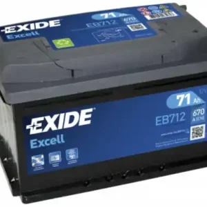 Exide Excell EB712 12V 71 Ah / 670 A Super okazja