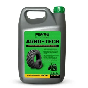 POLSKI USZCZELNIACZ DO OPON ROLNICZYCH I OGRODNICZYCH + DOZOWNIK AGRO-TECH 5L PEWNO Łatwy zwrot