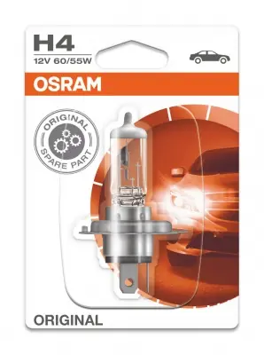 Nowość Żarówka Osram Original H4 12V 60/55W (1 szt.)